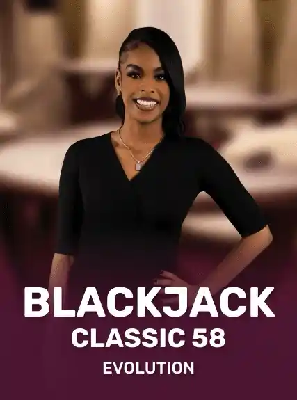 Blackjack Classic 58 game tile